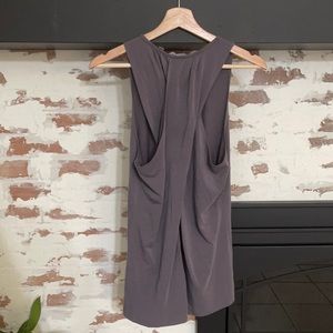 Athleta S top with criss cross back sleeveless